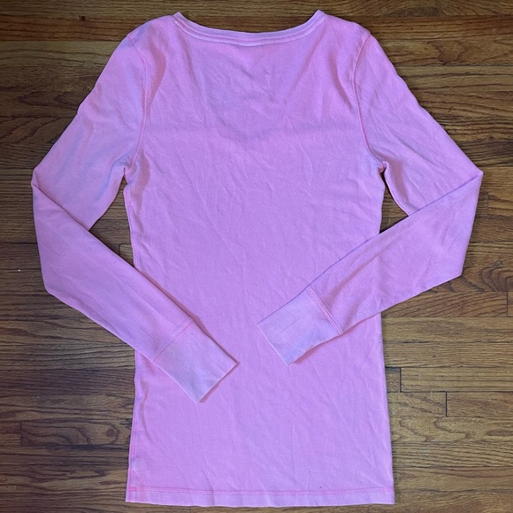 Sz L Victoria’s Secret Waffle Knit Top - Picture 4 of 4